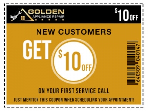 Golden Appliance Repair - 10% Off Coupon For New Customers
